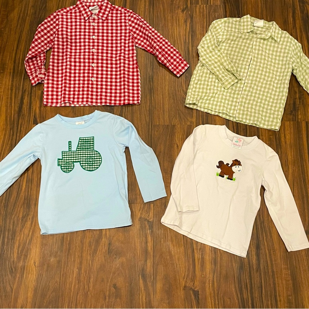 Stitchy Fish Long Sleeve Shirts